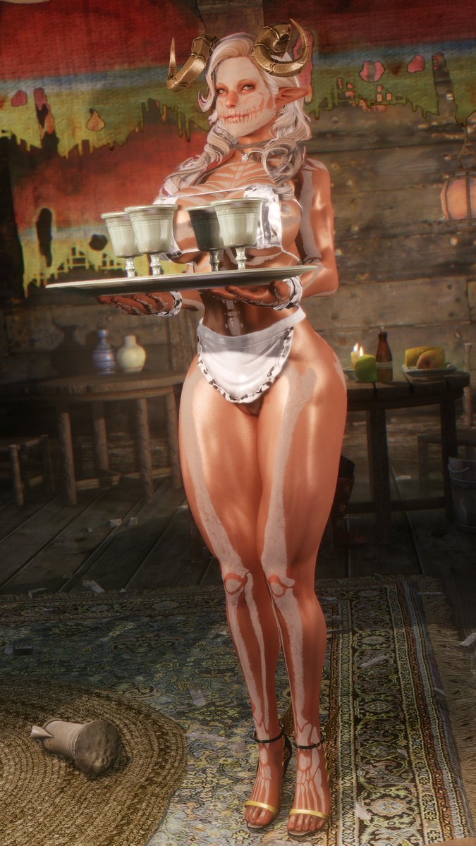 Milk Maid Contd Skyarsenic Pixiv Modded Skyrim Skyrim  3