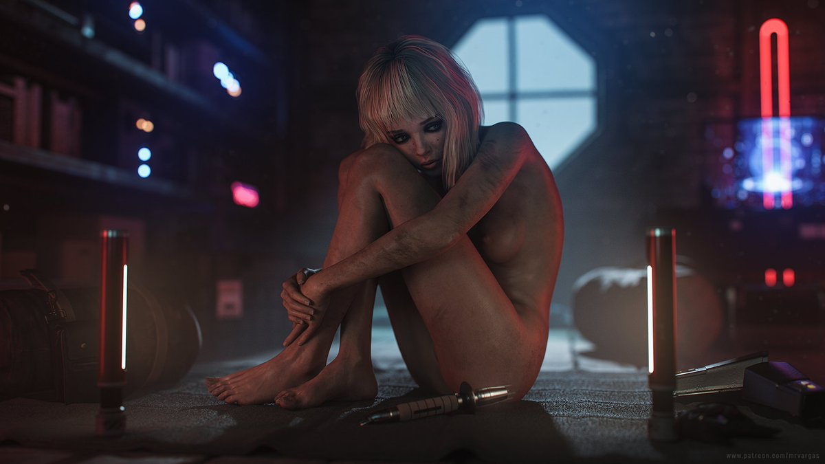 Shin Hati All Alone  Game Render