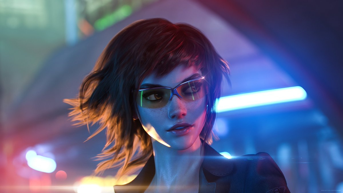 New Tracer Commission Available for Supporters Tracer Overwatch Character Render