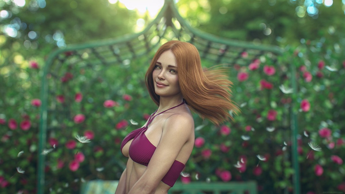 RubyOC 1440p Wallpaper in different resolutions for patrons and premium tiers Ruby (Fortnite) Smile Cute Red head