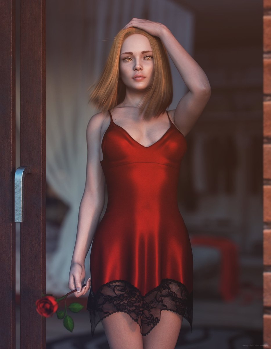 Ruby OC Good Morning Public Alternative version is on Patreon Ruby (Fortnite) 3dnsfw Sexy