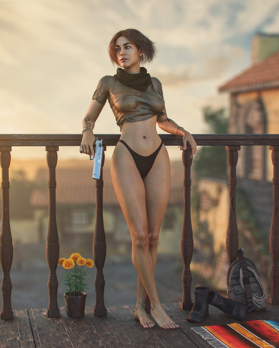 Valeria Garza COD Modern Warfare II Premium Content Valeria Garza Fanart 3dnsfw