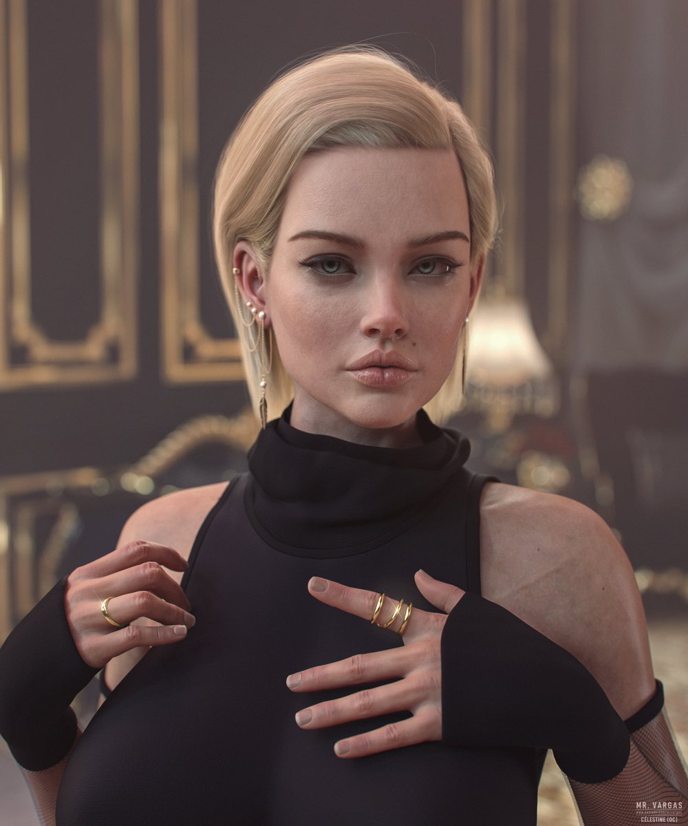 Meet my new OC Celestine The woman who doesn t age Woman Model