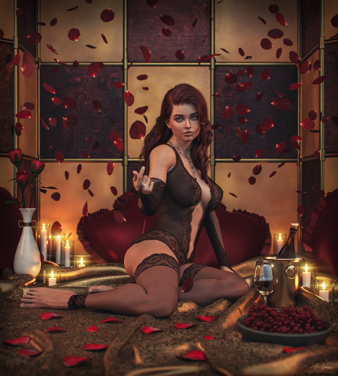 Noelia February custom render for Wintersfury 1 3dartwork 3dmodeling DA3D DazStudio 3Dcg originalcharacters 3DX render MrVargas 3drendering 3dart  Render