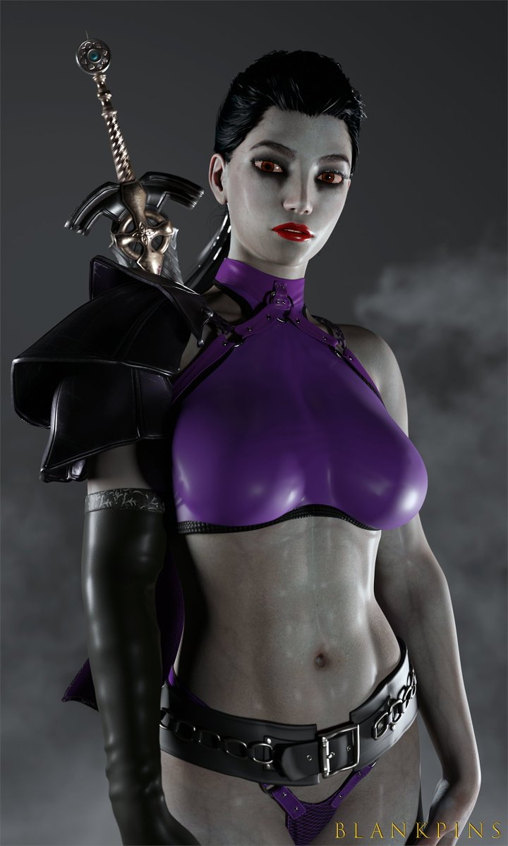 Sexy Vampire Pharah Pharah Overwatch Sexy Vampire Model 2