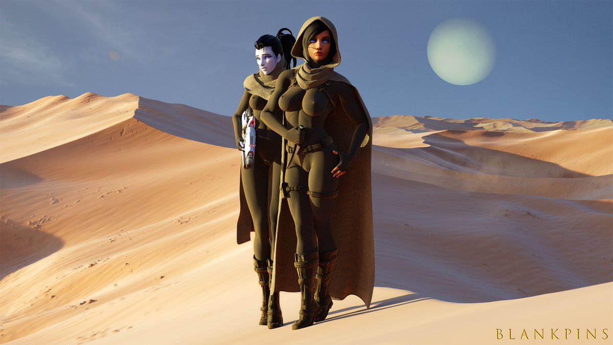 The Fremen Moon Pharah Dune Widowmaker 