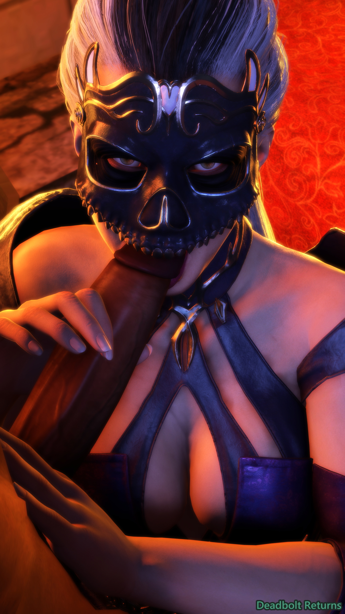 Sindel Skeleton Mask Sindel Mortal Kombat Mk11 Rule 34 Rule34 Sfm Source Filmmaker