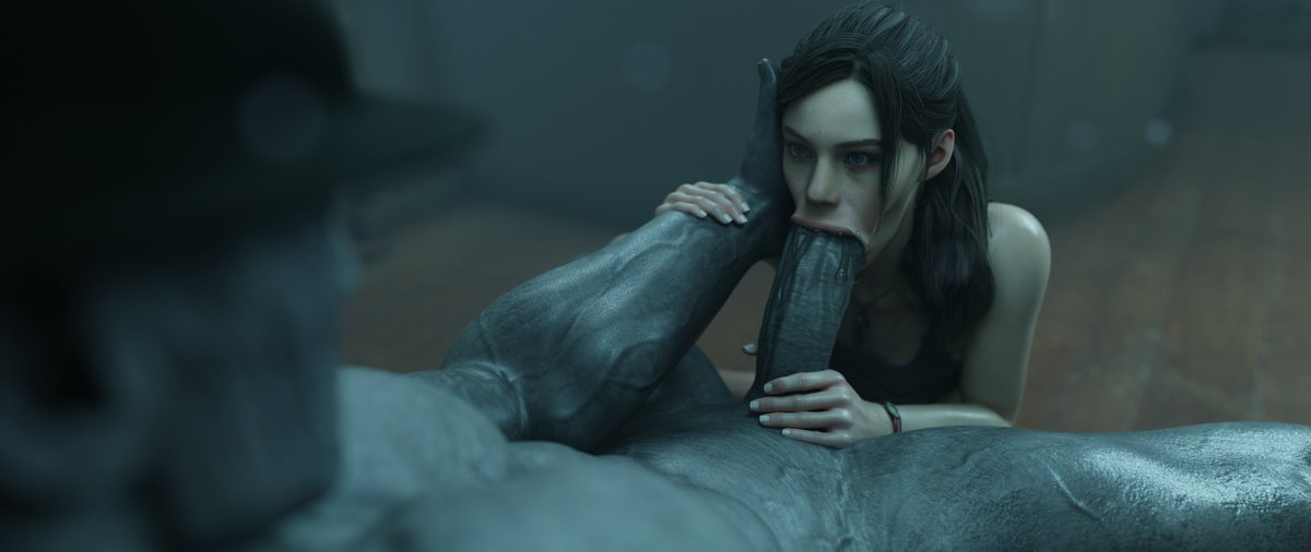 Claires Turn to Suck off X Claire Game Character