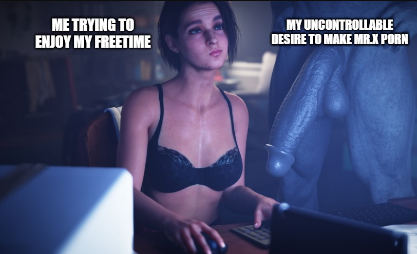 Quick little meme with Jill of my daily struggle lol  Meme