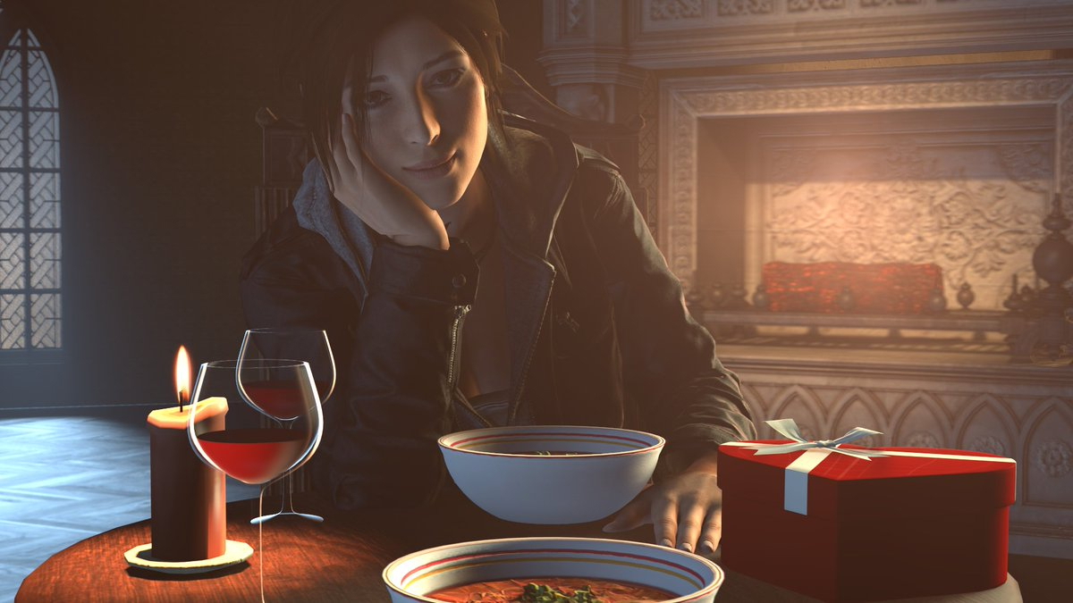 Happy Valentine s day Ramen date with Lara  Gift Art