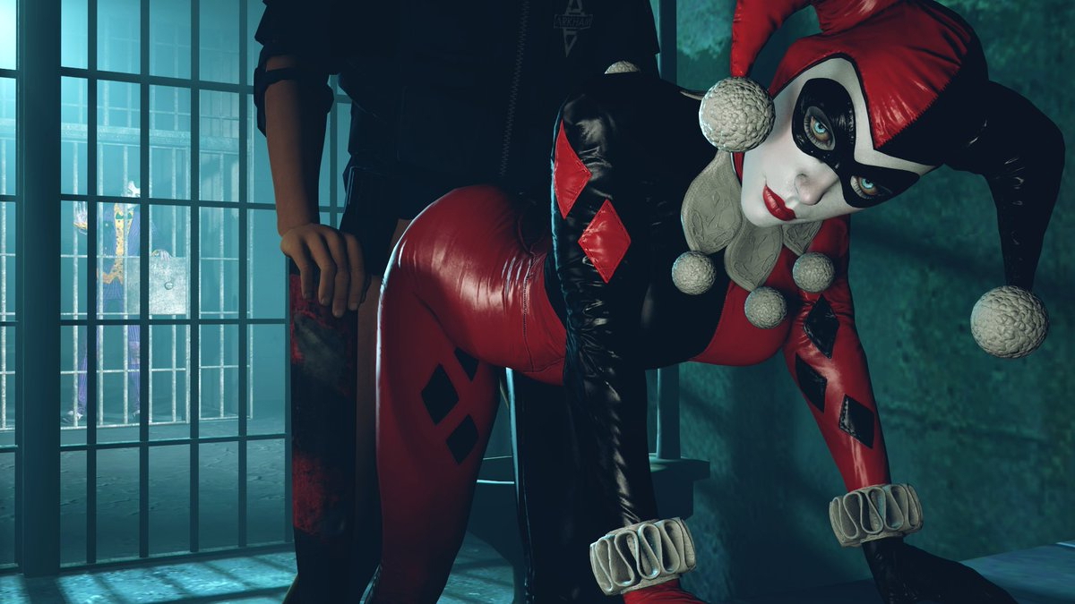 Harley imprisoned  Harley Game