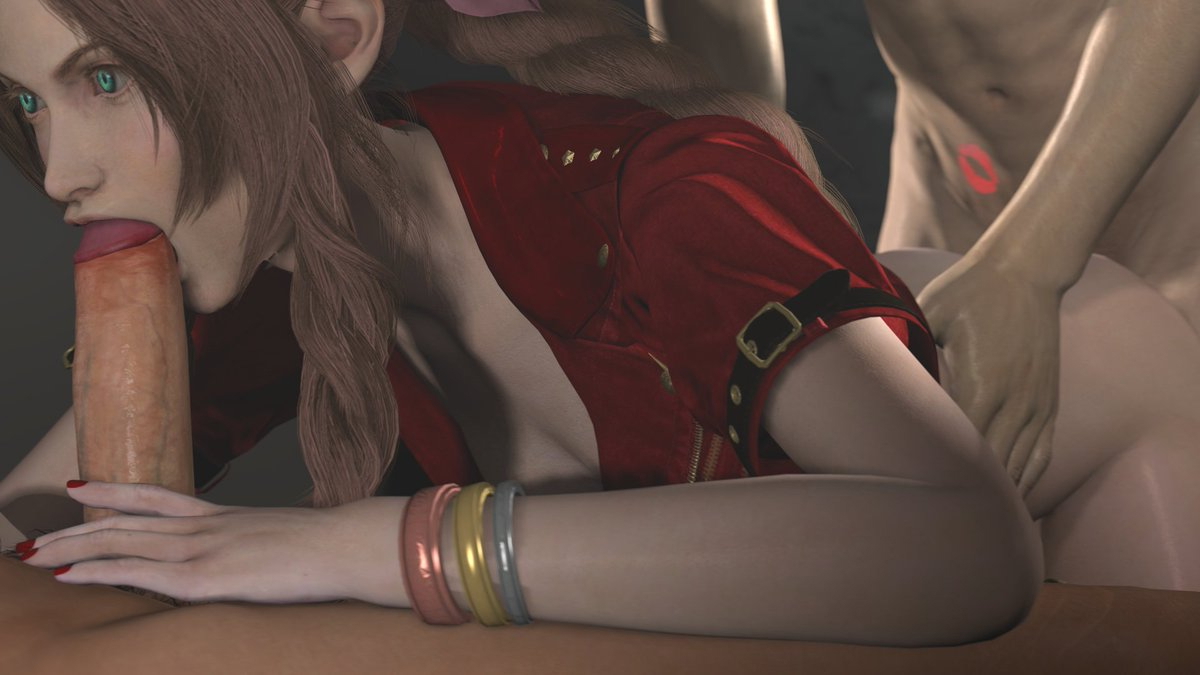 My first ever commission - Aerith Black White FinalFantasyVIIRemake aerithgainsborough FF7Remake Aerith Gainsborough White Black 2