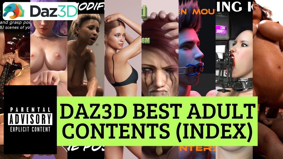 Daz3D EXPLICIT adult contents INDEX MAGAZINE  Female Girl Naked Sexy Hot Big Tits Big Breast Render Perfect Body