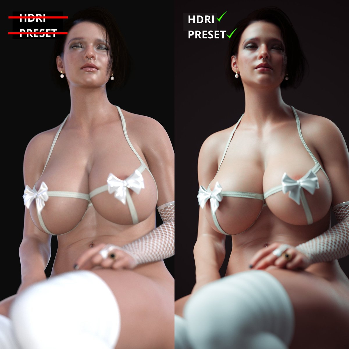 Daz Studio tutorial for beginners  Female Girl Naked Sexy Hot Big Tits Big Breast Render Perfect Body