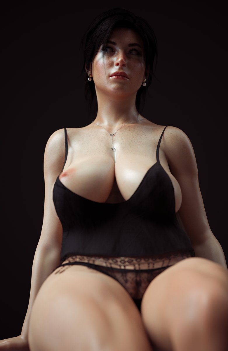 Royal Dreams  Female Girl Naked Sexy Hot Big Tits Big Breast Render Perfect Body