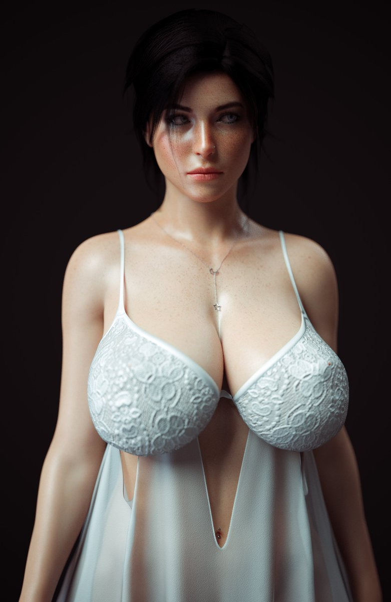 What is the most attractive thing about this render  Female Girl Naked Sexy Hot Big Tits Big Breast Render Perfect Body