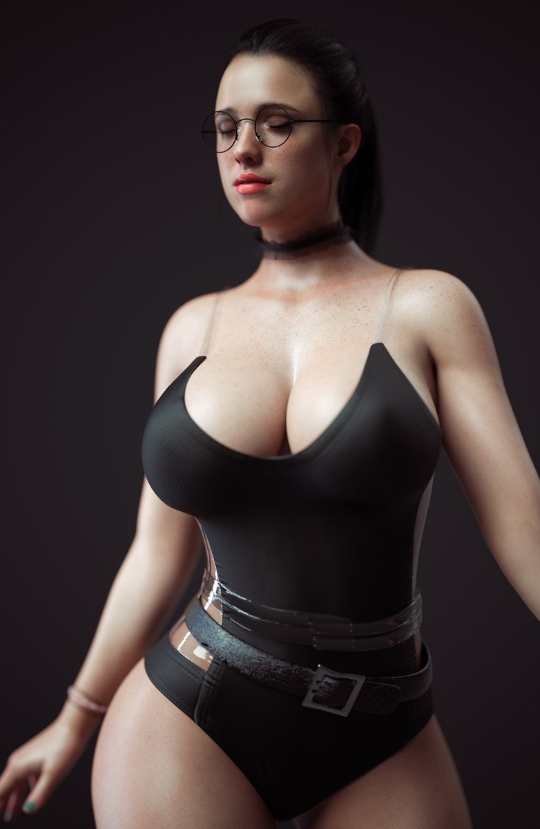 Patreon 18+ offer  Female Girl Naked Sexy Hot Big Tits Big Breast Render Perfect Body