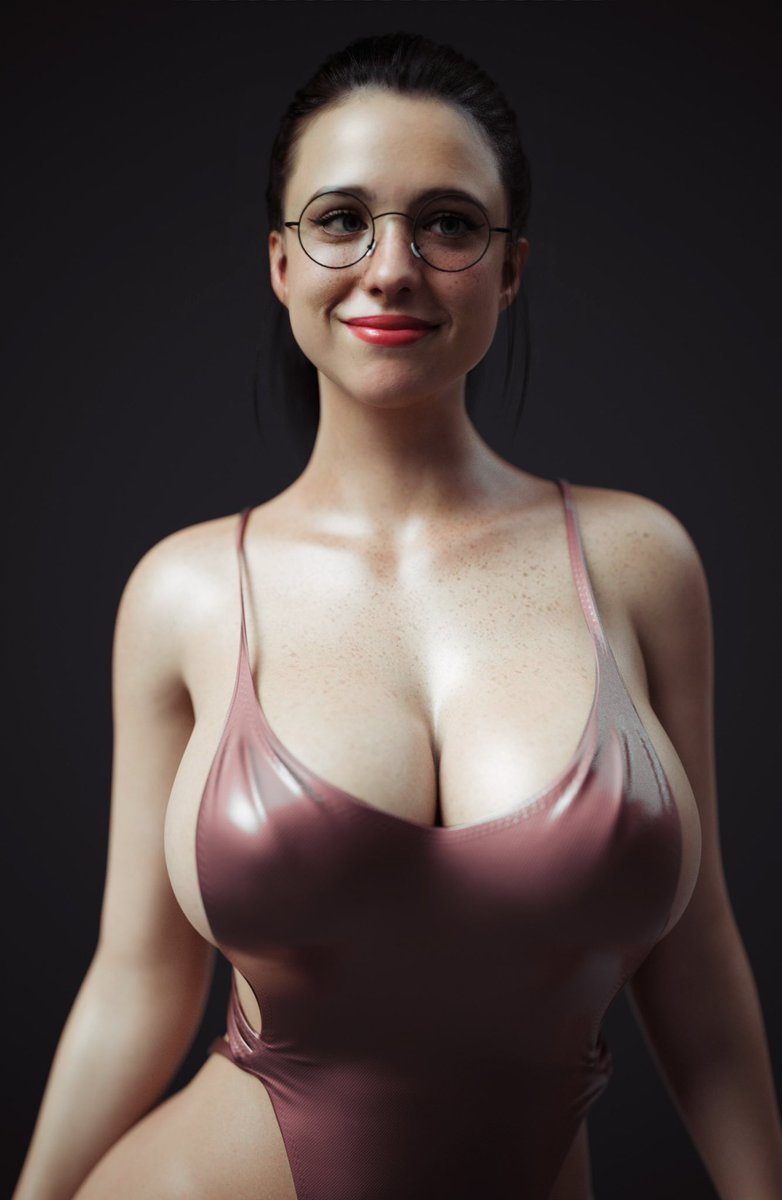Patreon Fire emoji Fire emoji  Female Girl Naked Sexy Hot Big Tits Big Breast Render Perfect Body