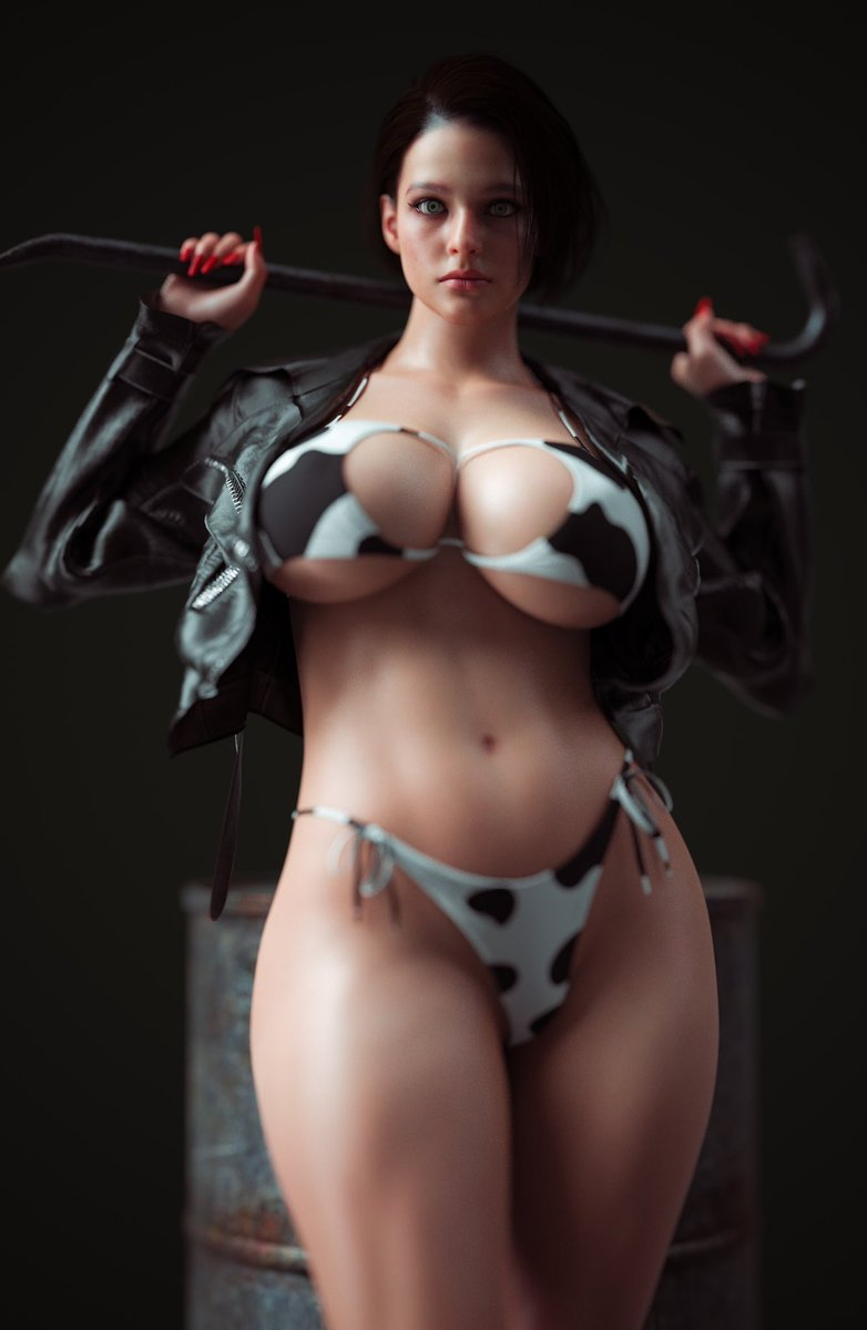 Patreon 18+  Female Girl Naked Sexy Hot Big Tits Big Breast Render Perfect Body