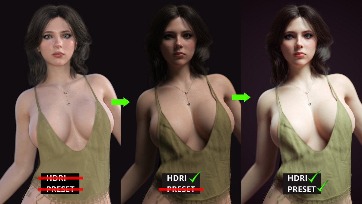 Daz Studio Best Quality Tutorial and Products to Enhance Renders  Female Girl Naked Sexy Hot Big Tits Big Breast Render Perfect Body