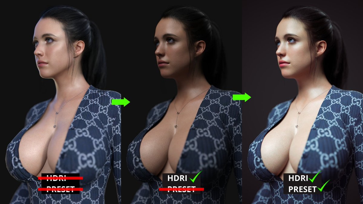 Best Daz3d Quality Tutorial and Products  Female Girl Naked Sexy Hot Big Tits Big Breast Render Perfect Body