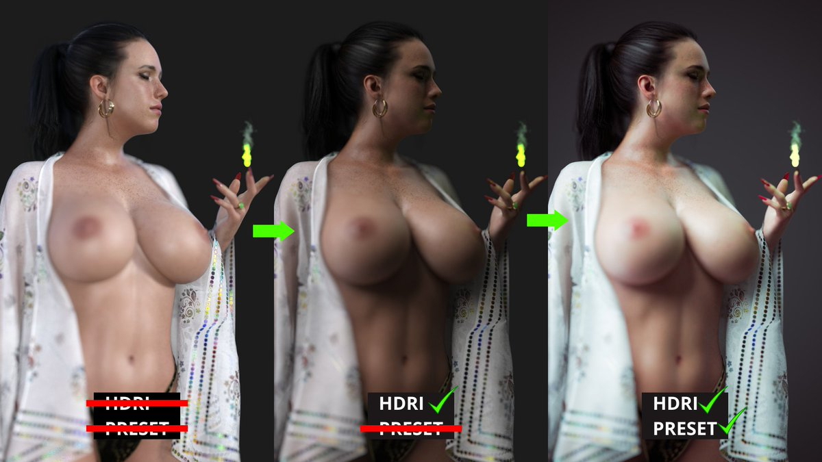 Enhance Your Render Quality with My Products  Female Girl Naked Sexy Hot Big Tits Big Breast Render Perfect Body