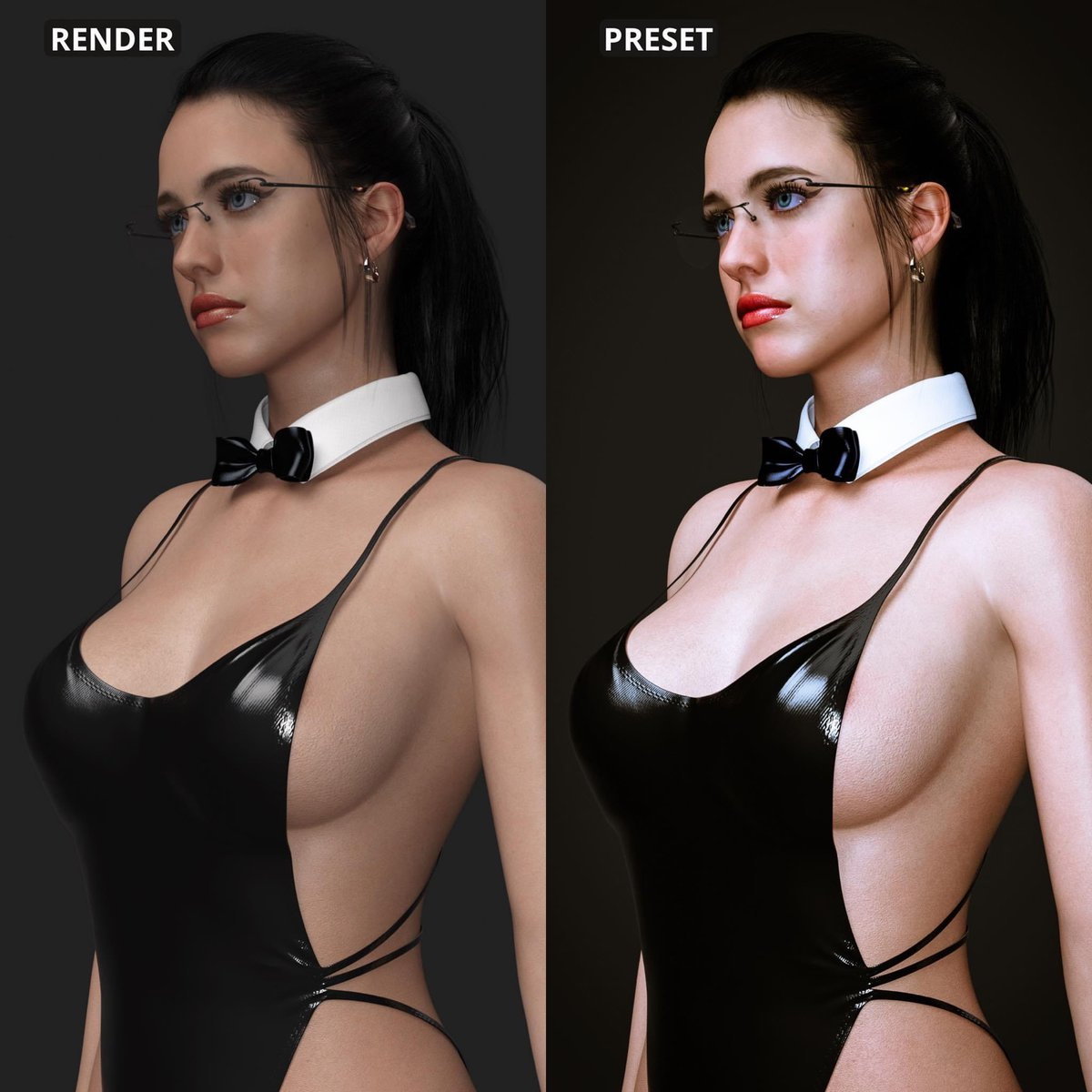 DazStudio Tutorial: Best Quality Guide  Female Girl Naked Sexy Hot Big Tits Big Breast Render Perfect Body