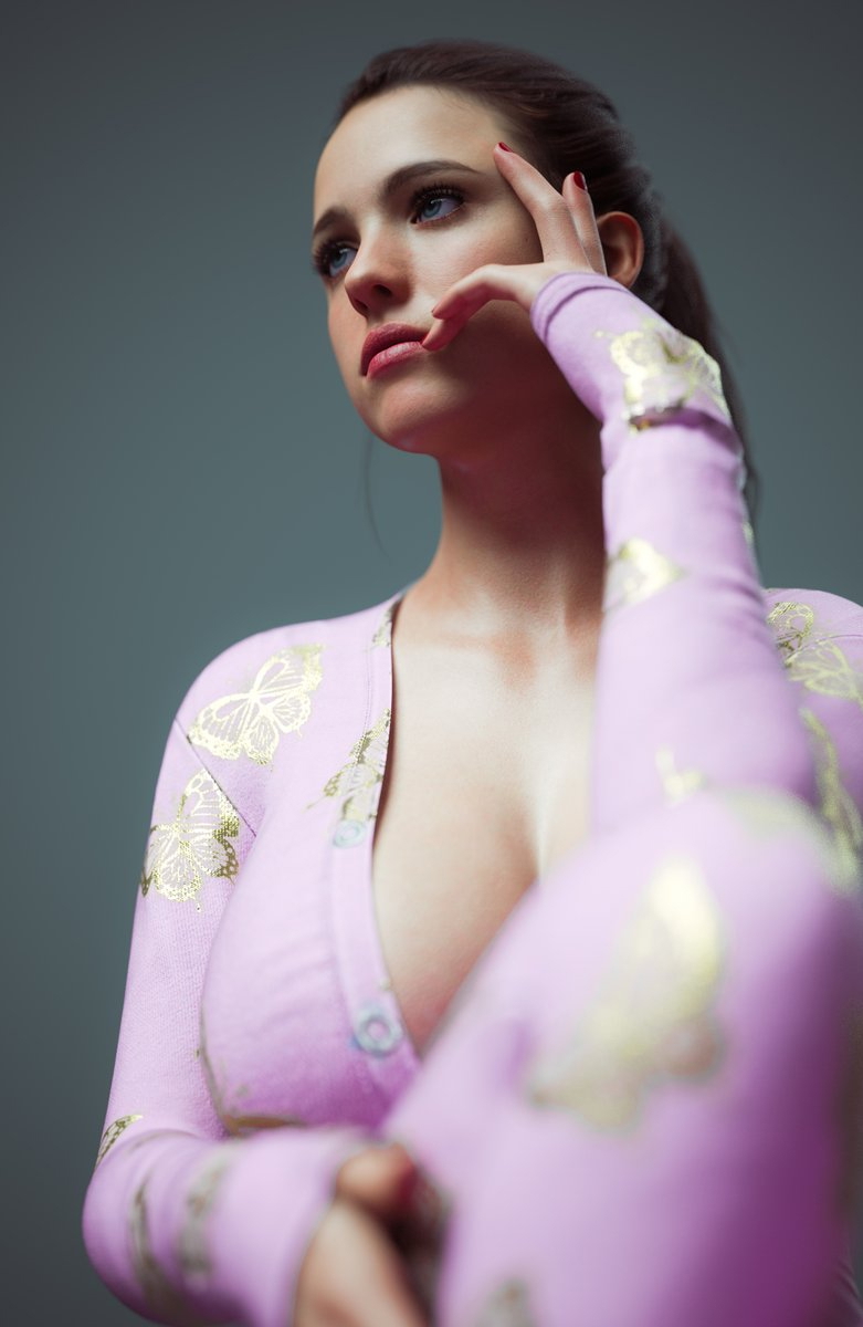 Enjoy THE BUNDLE SPECIAL OFFRE  Female Girl Naked Sexy Hot Big Tits Big Breast Render Perfect Body