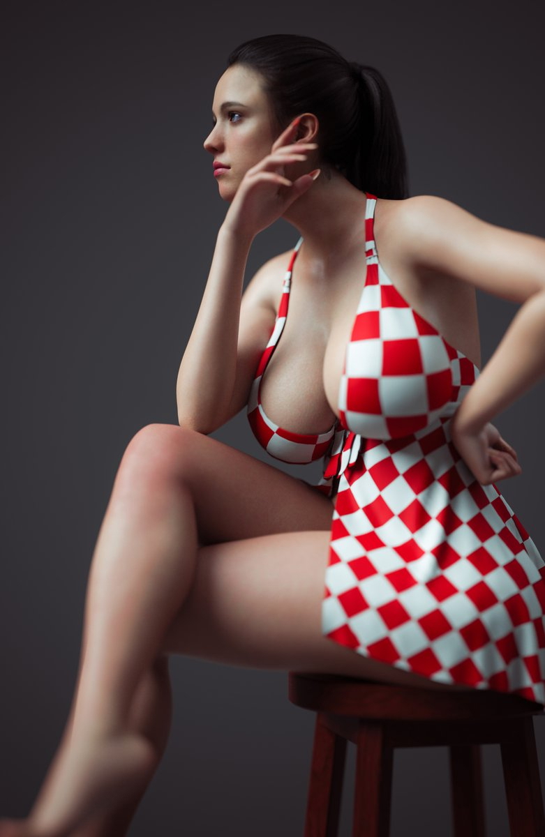 Enjoy THE BUNDLE SPECIAL OFFER  Female Girl Naked Sexy Hot Big Tits Big Breast Render Perfect Body