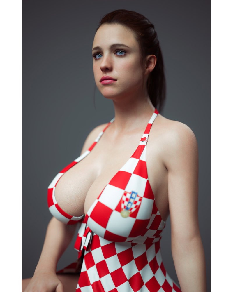 Daz Studio Making of this render 9✌️  Female Girl Naked Sexy Hot Big Tits Big Breast Render Perfect Body