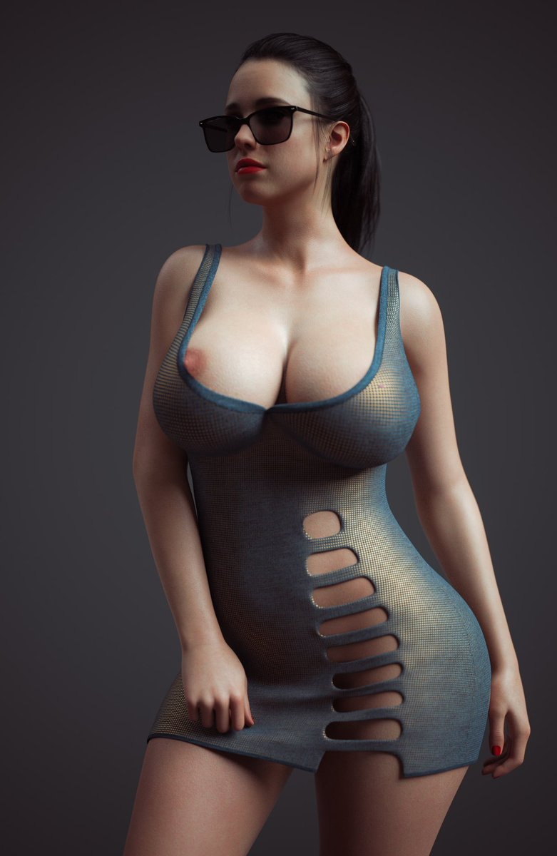 Enjoy my products for more realistic skin  Female Girl Naked Sexy Hot Big Tits Big Breast Render Perfect Body