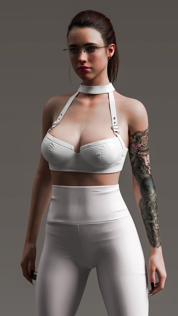 Enjoy my light and presets for more realistic skin  Female Girl Naked Sexy Hot Big Tits Big Breast Render Perfect Body