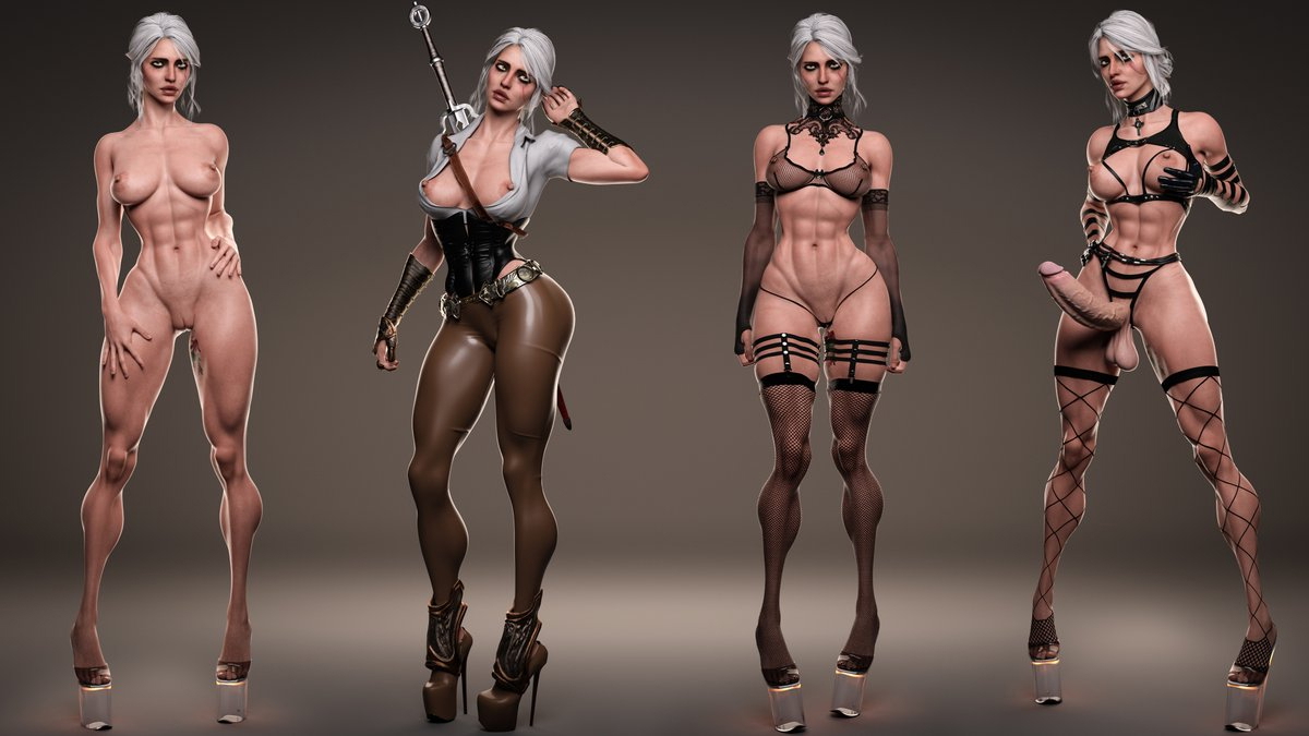 Ciri Wallpaper Illustration Ciri (The Witcher) 