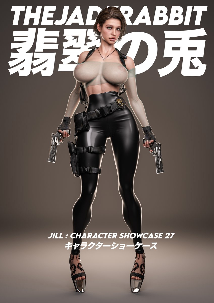 Happy Monday All All 4 of my full RE Girl showcases are now available to see and download on my Patreon 😘 Residentevil Patreon Pinup Nsfw Futa 3