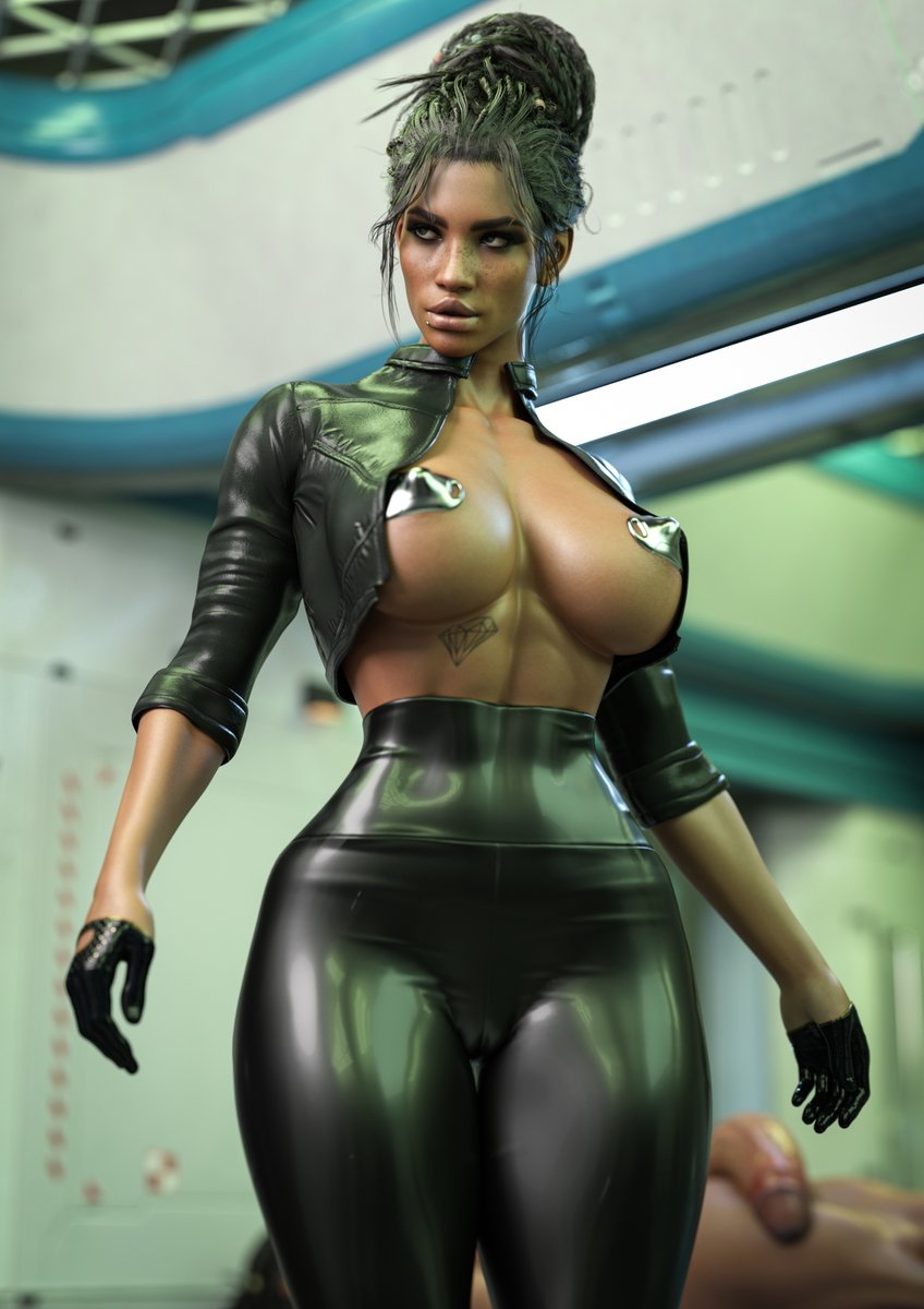 My new ongoing Panam series has now kicked off 🍆💦😘 Follow it here  Futa Cyberpunk Nsfw Pinup