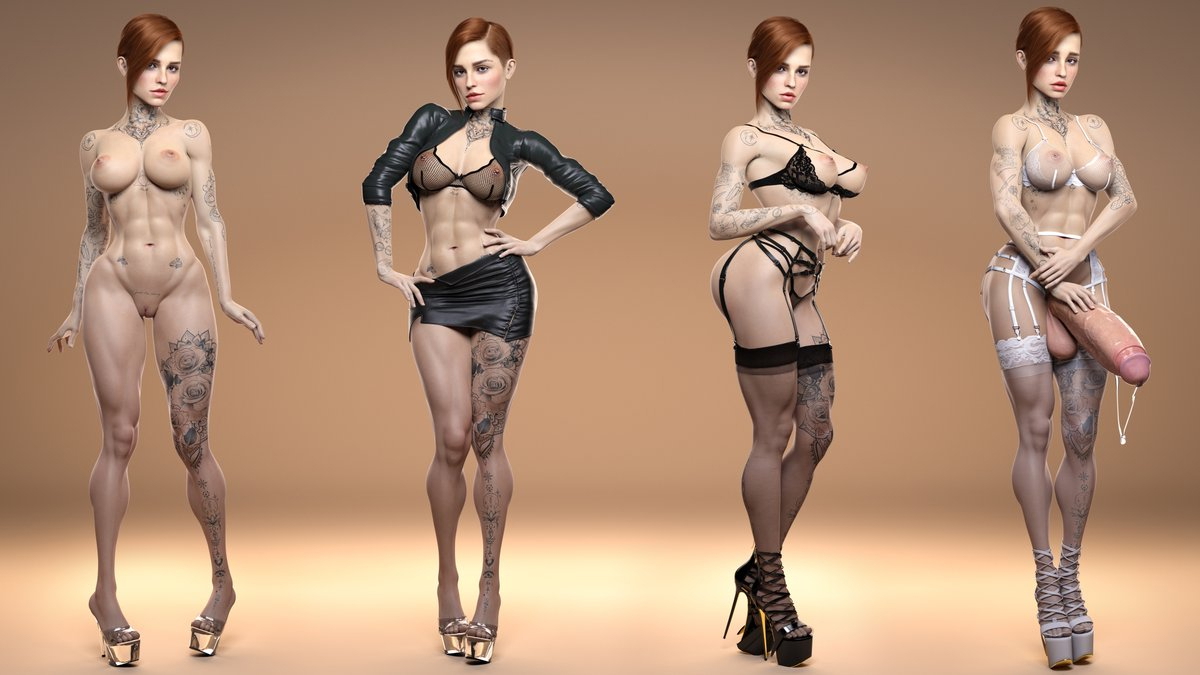 Free Wallpaper Enjoy  Tattoos Nude Nsfw Futa