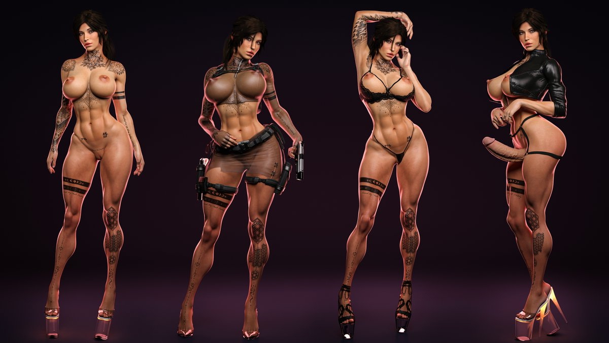 Free Wallpaper Showcase Shadow Of The Tomb Raider Lara Croft 3dx  Tattoos