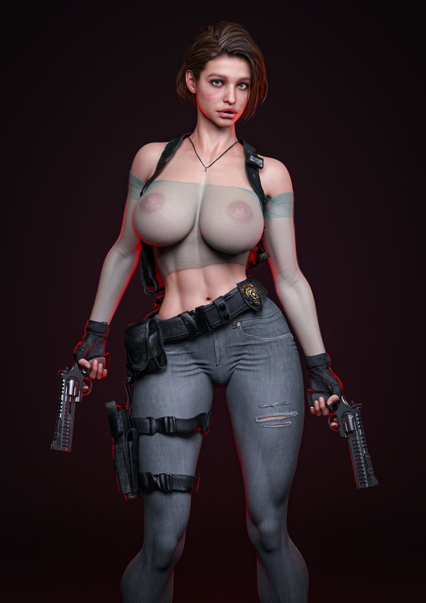 Character Showcase 19 Jill Fan Art Residentevil Fanart Futanari 2