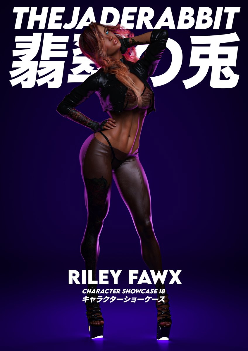 Character Showcase 18 Riley Fawx  Girl Character Patreon Porn Hentai Futanari