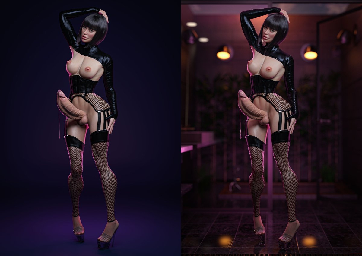 New series live on Patreon with 34 4k images - From Studio To Set - Pinup 3dx futanari futa  Patreon Pinup Futanari Futa 4