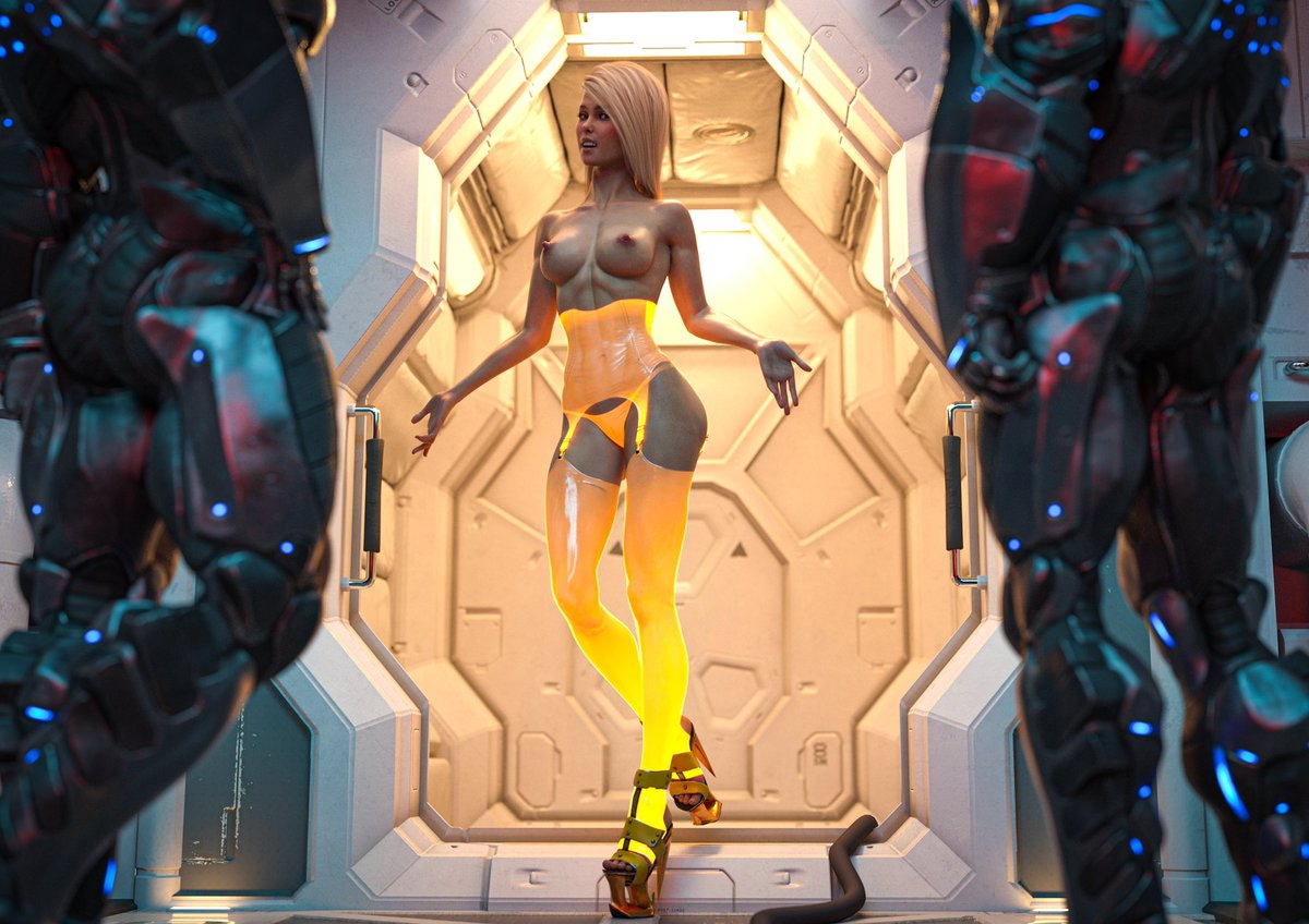 Space BJ!  Hentai Model Sexy Bj 2