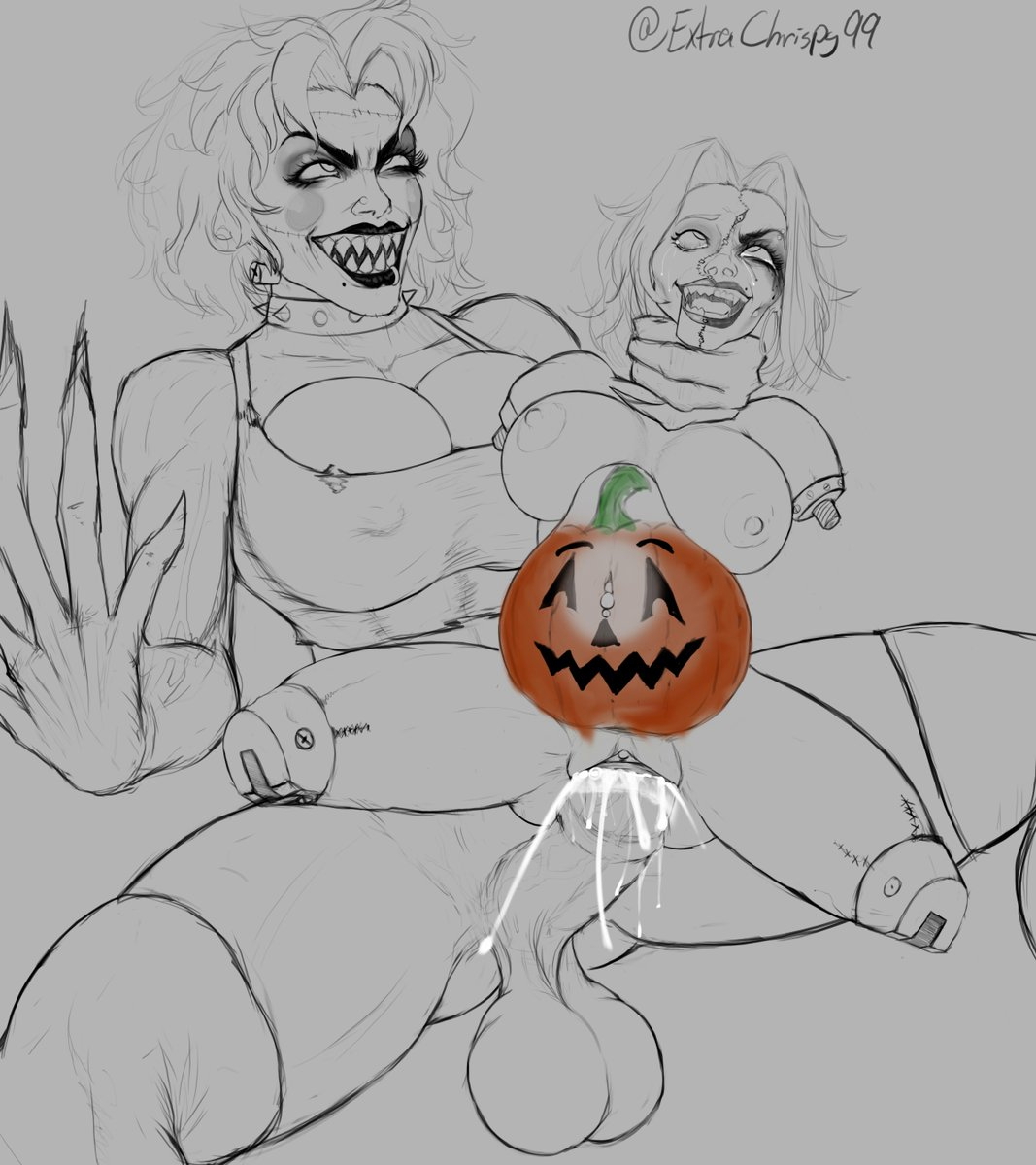 Good Girl Wants Demon Seed Resident Evil Village Futa Cumflation nsfwtwt Halloween  Demon Mistress Futa Halloween 2