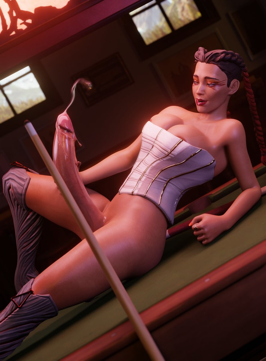 Quickie Loba Draining her Billiards 💕 Loba Game Character