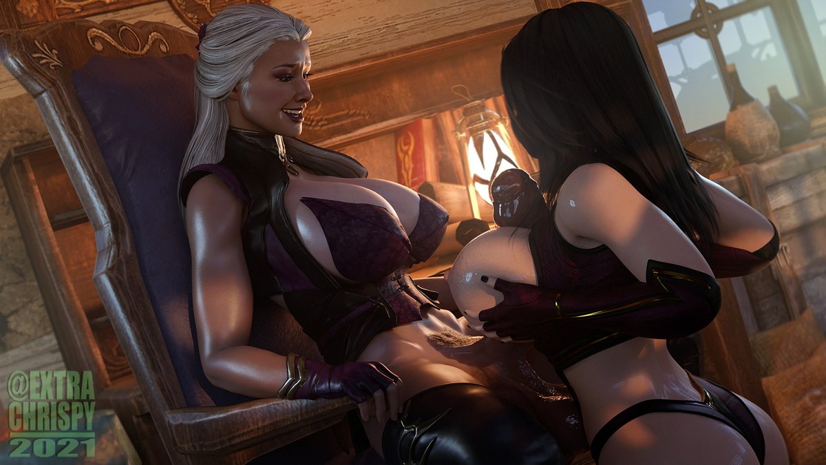 Milly and Sindel Mortal Kombat Mileena Sindel 