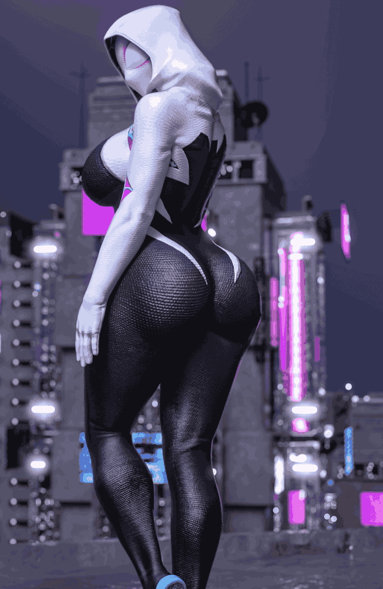  Gwen Stacy 4K Version  Spiderman Marvel Comics Love