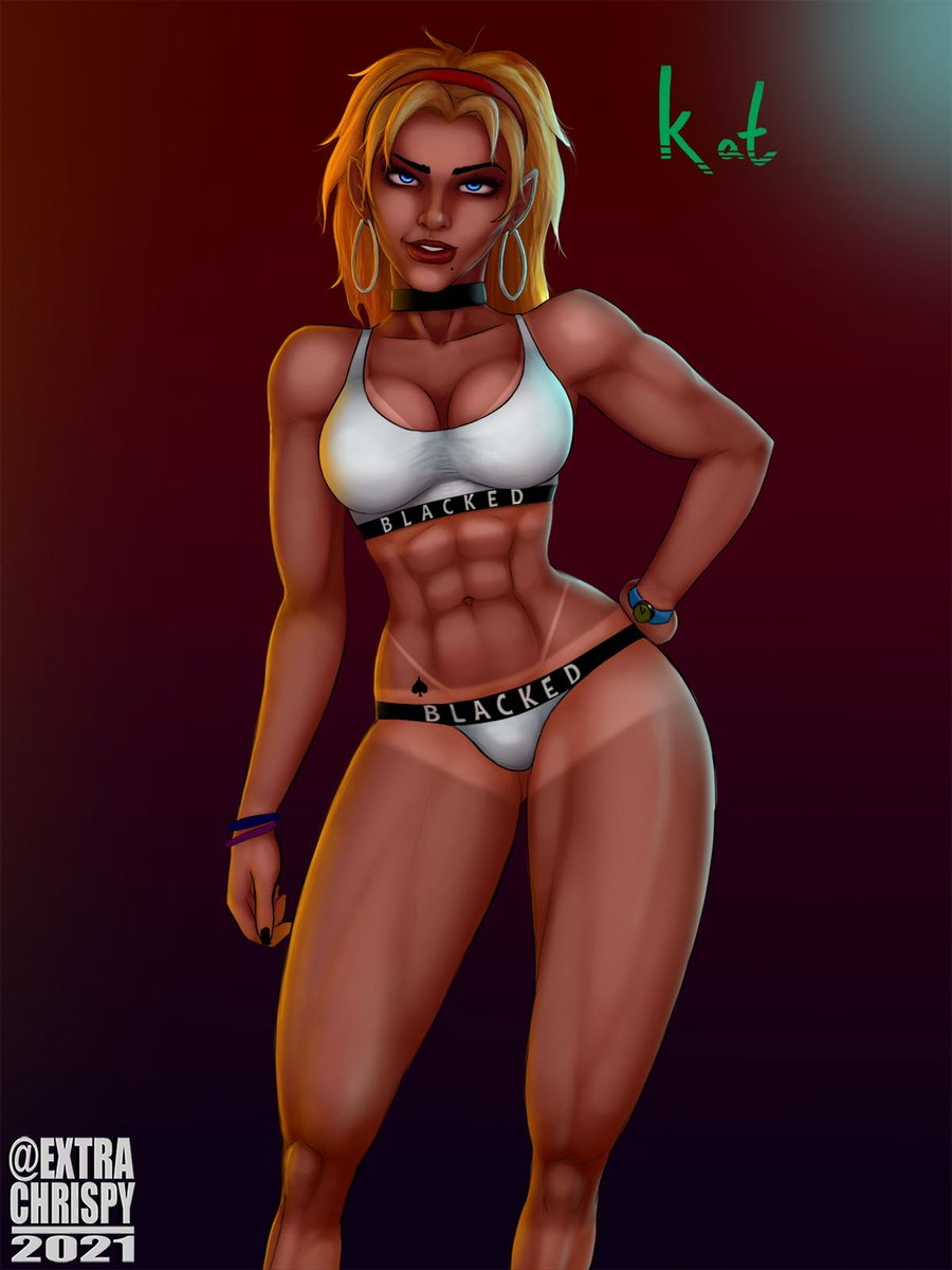 Kat Circa Colourized 2021 Kat Futa Female Nsfw Blacked