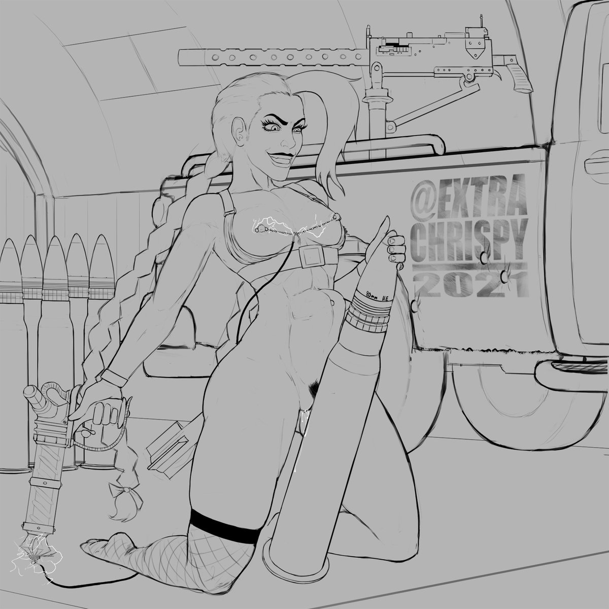 Jinxie Loves Her Weapons U2 Jinx Nsfw