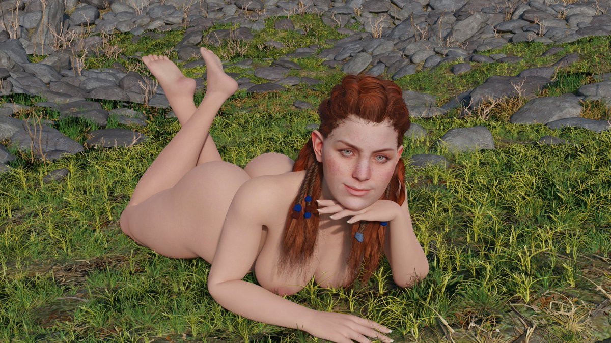 Aloy in Love with Model by MustardSFM HQ Aloy Gaming Character Model