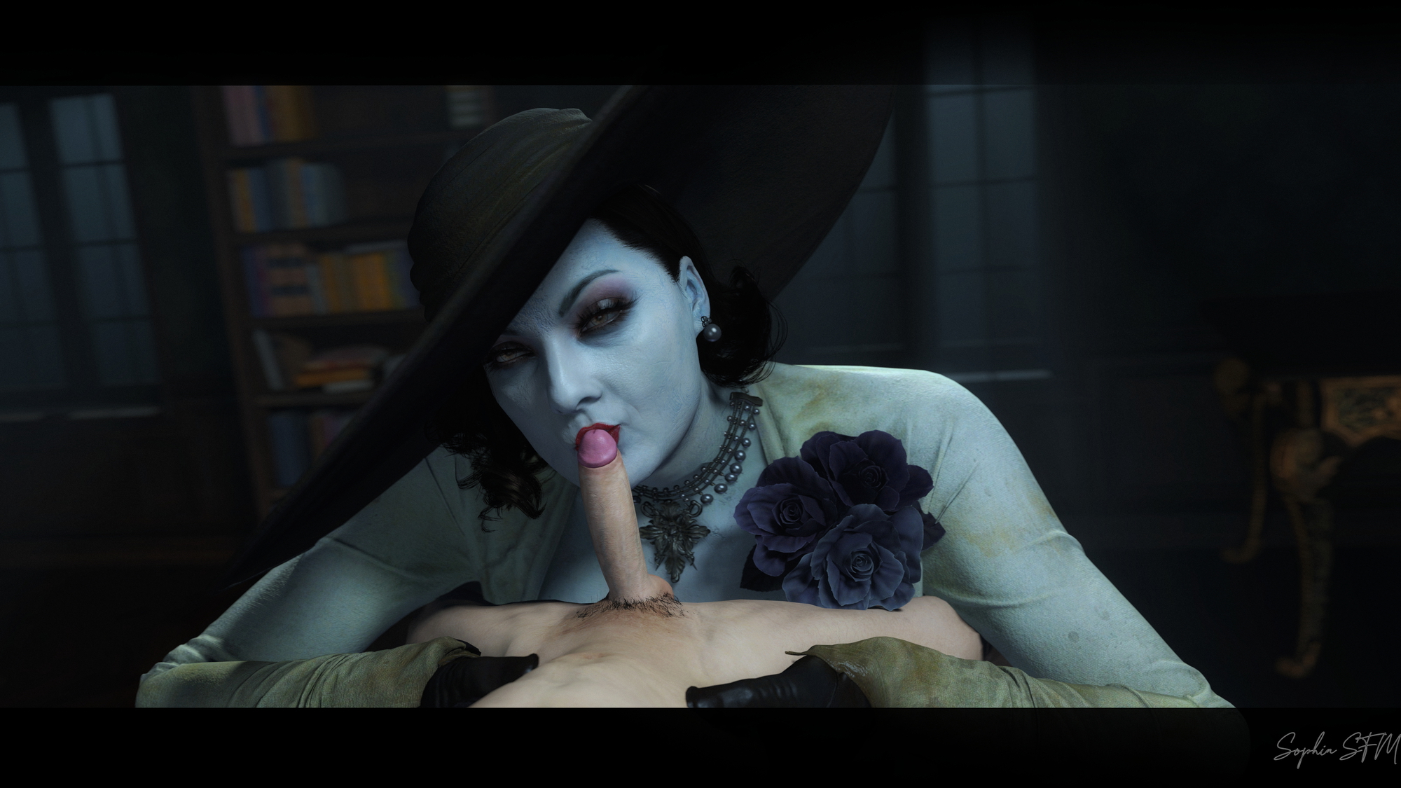 Lady Dimitrescu - SophiaSFM Mortal Kombat Cassie Cage Glory hole
