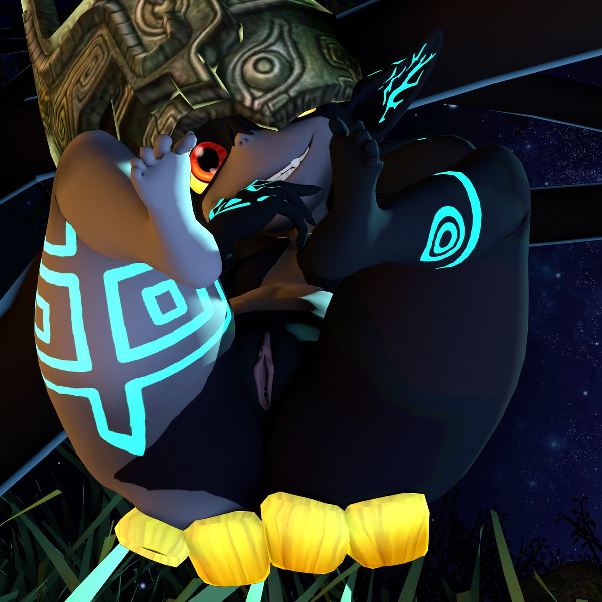 Been looking forever for a good Midna model by akkoarcade Midna Model Rule34